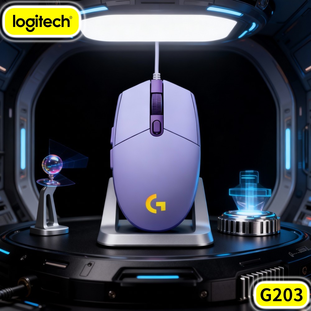 Logitech Mouse G203 - Mouse da Gaming Cablato Logitech G203