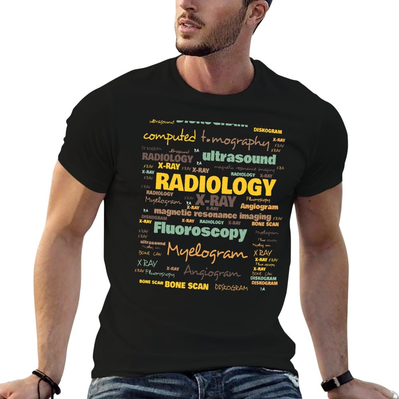 Xray Tech Accessories - Terminologia di radiologia - T-shirt con
