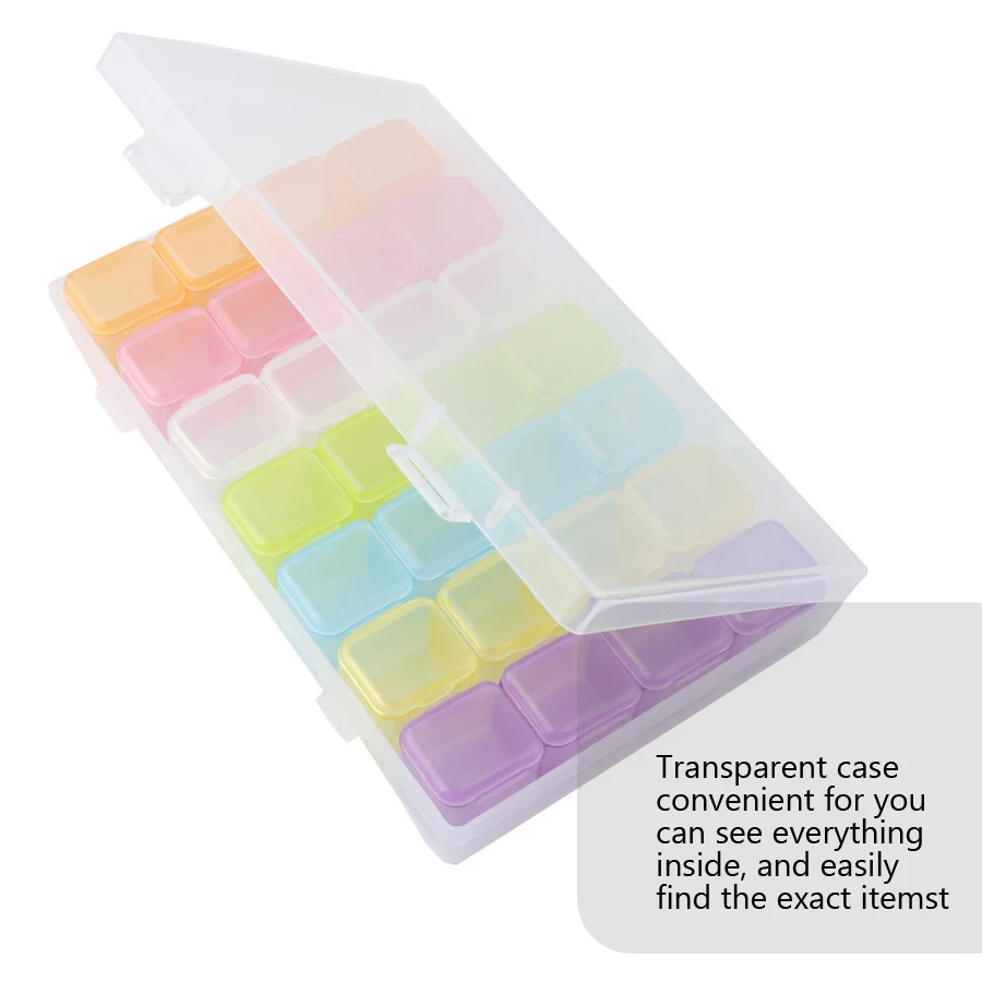 Tech Accessories Box - Organizer per Nail Art con 28
