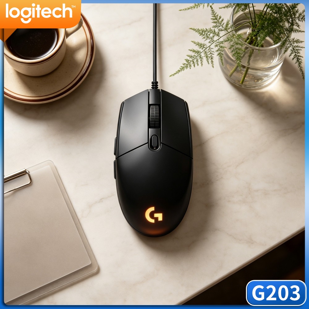 Logitech Mouse G203 - Mouse da Gaming Cablato Logitech G203