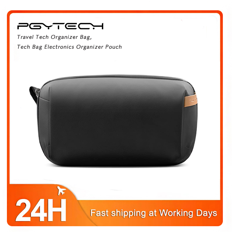 Tech Accessories Travel Organizer Pouch - Borsa Organizer Impermeabile PGYTECH per Accessori