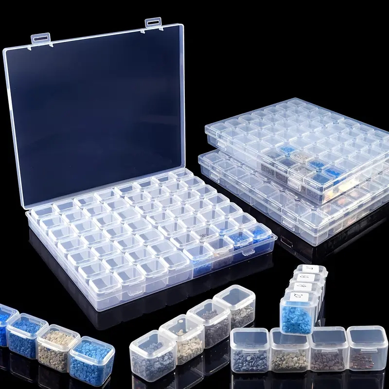 Tech Accessories Box - Scatola portaoggetti per perline in plastica