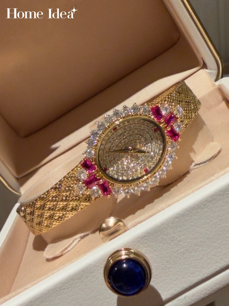 Tech Office Accessories - Orologio al quarzo da donna vintage