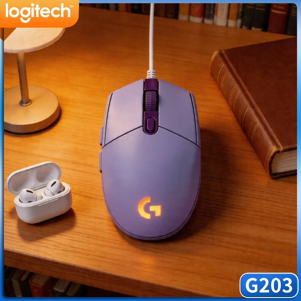 Logitech Mouse G203 - Mouse da Gaming Cablato Logitech G203,