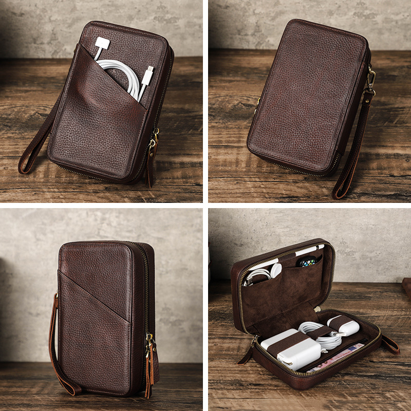 Borsa Organizer Vintage in Ver - Tech Accessories Bag recensione e prezzo