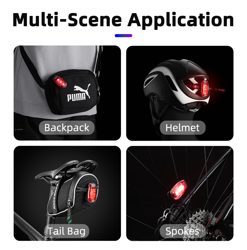 ROCKBROS Luce posteriore per b - Tech Accessories Bag recensione e prezzo
