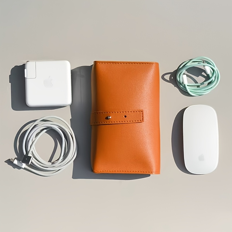 1 pz Borsa Organizer in Pelle  - Tech Accessories Travel Organizer Pouch recensione e prezzo