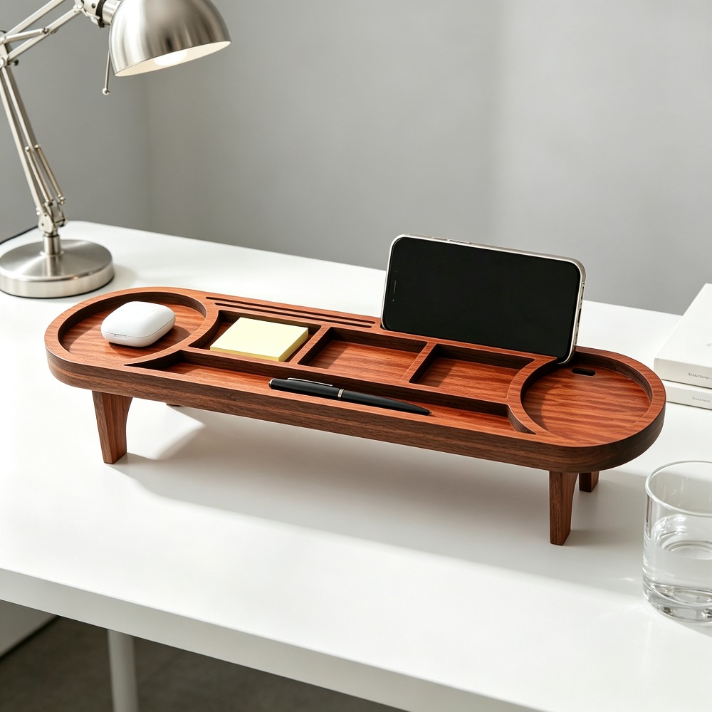 Organizer da Scrivania in Legn - Tech Office Accessories recensione e prezzo